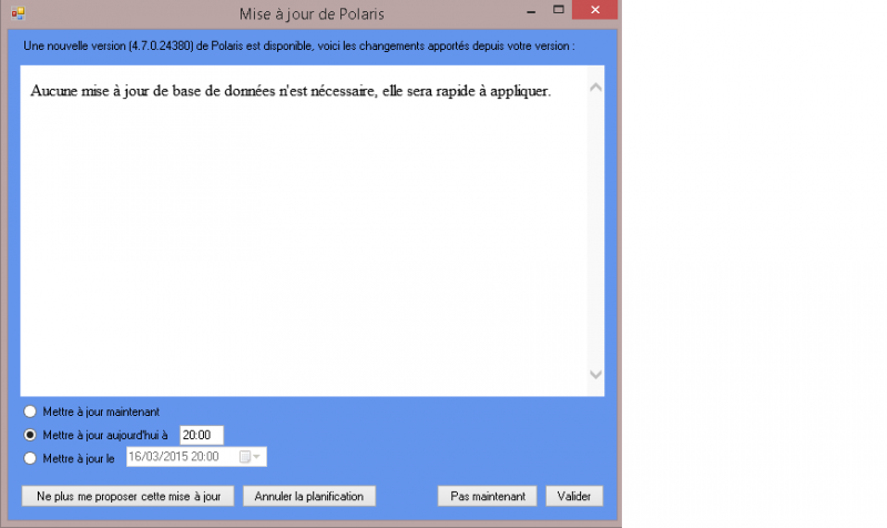 Fichier:Miseajour ecran0.png